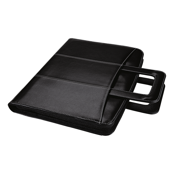 BF0018 - Zippered Binder with Extending Carry Handle