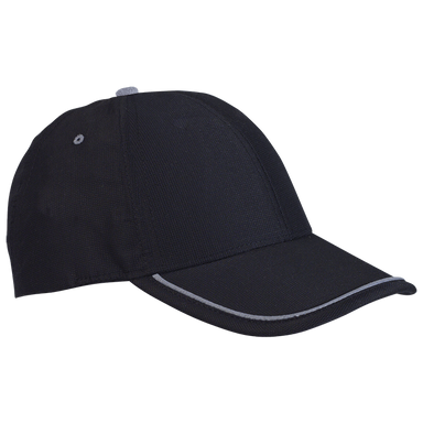 6 Panel Vibe Cap Black/Grey / STD / Regular - Caps