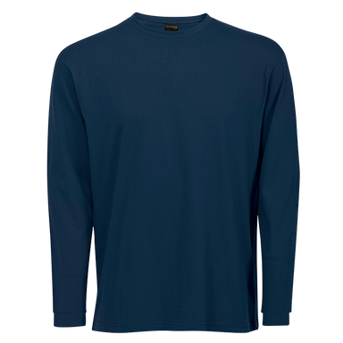 170g Barron Long Sleeve T-Shirt Navy / XL /