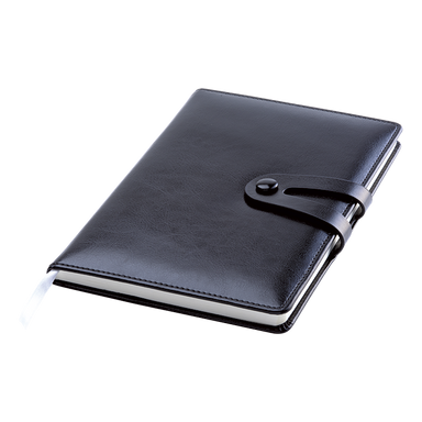 BF0089 - Exclusive Double Strap Design Notebook Black / STD