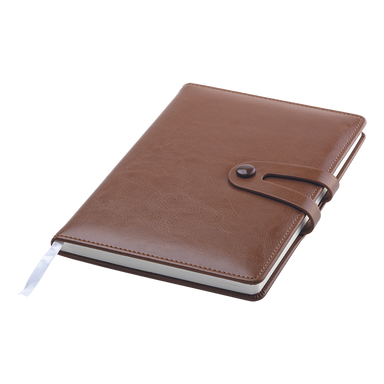 BF0089 - Exclusive Double Strap Design Notebook Brown / STD