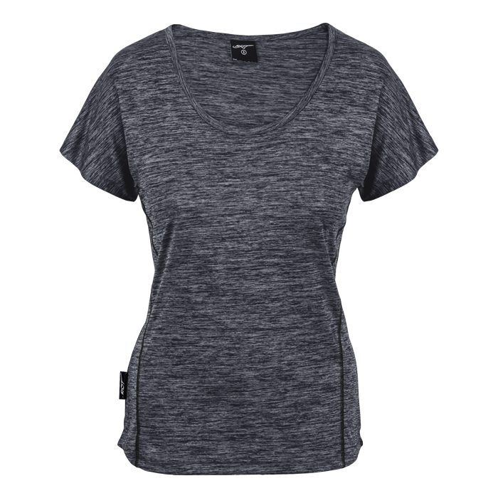 BRT Balance T-Shirt Ladies Charcoal Melange / XS / Last Buy - Off Field Apparel