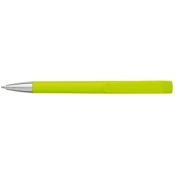 Coloured Barrel Geometric Swan Shaped Ballpoint Pen Pale Green / STD / Last Buy - Writing Instruments