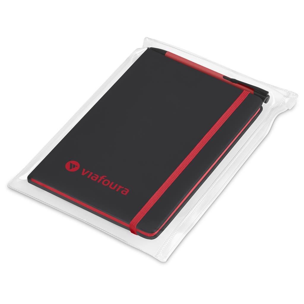 Harrison Notebook & Pen Set RED - Sets,Notebook Sets