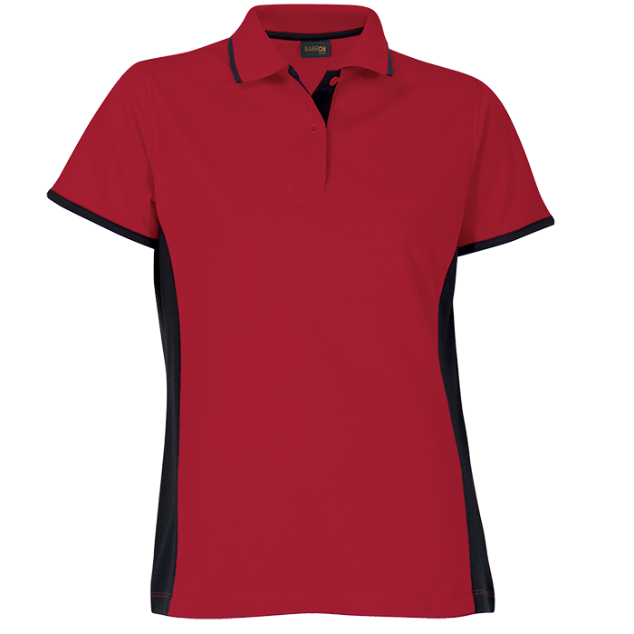 Ladies Two-Tone Golfer Red/Black / XS / Last Buy