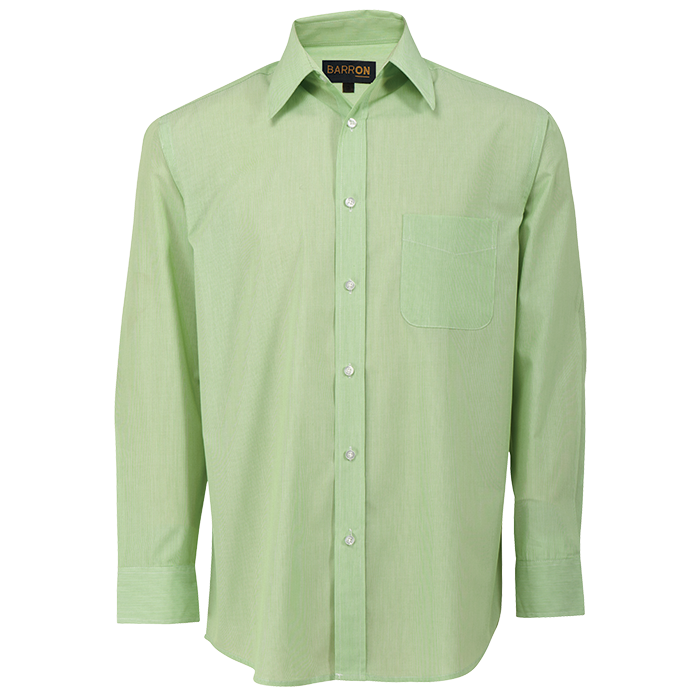 Mens Century Lounge Long Sleeve Green/White / SML /
