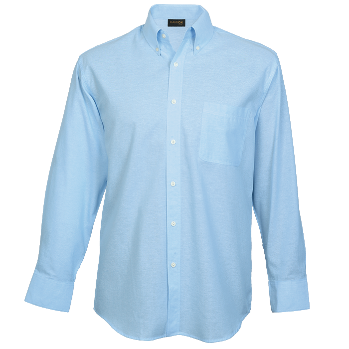 Mens Chambray Lounge Long Sleeve Sky Blue / 3XL /