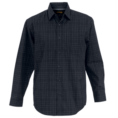 Mens Hamilton Check Lounge Long Sleeve  Black / SML