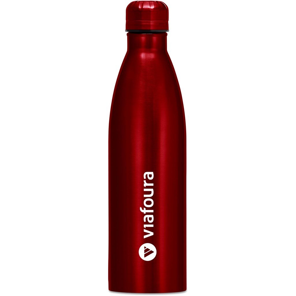 Miranda Stainless Steel Water Bottle – 1 Litre RED - Bottles,Drinkware,Drinkware