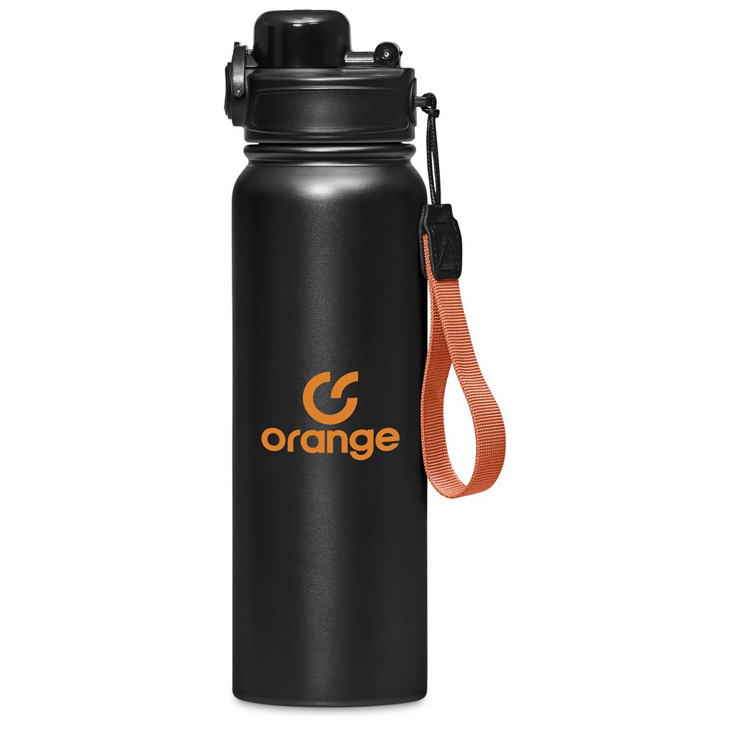 Navarro Stainless Steel Vacuum Water Bottle – 750ml ORANGE - Bottles,Drinkware
