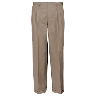 Poly Cotton Chino Khaki / 28 / Regular - Bottoms