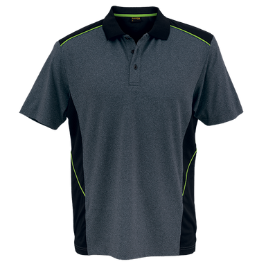 Rio Golfer  Grey Melange/Lumo Green / SML / Last Buy -