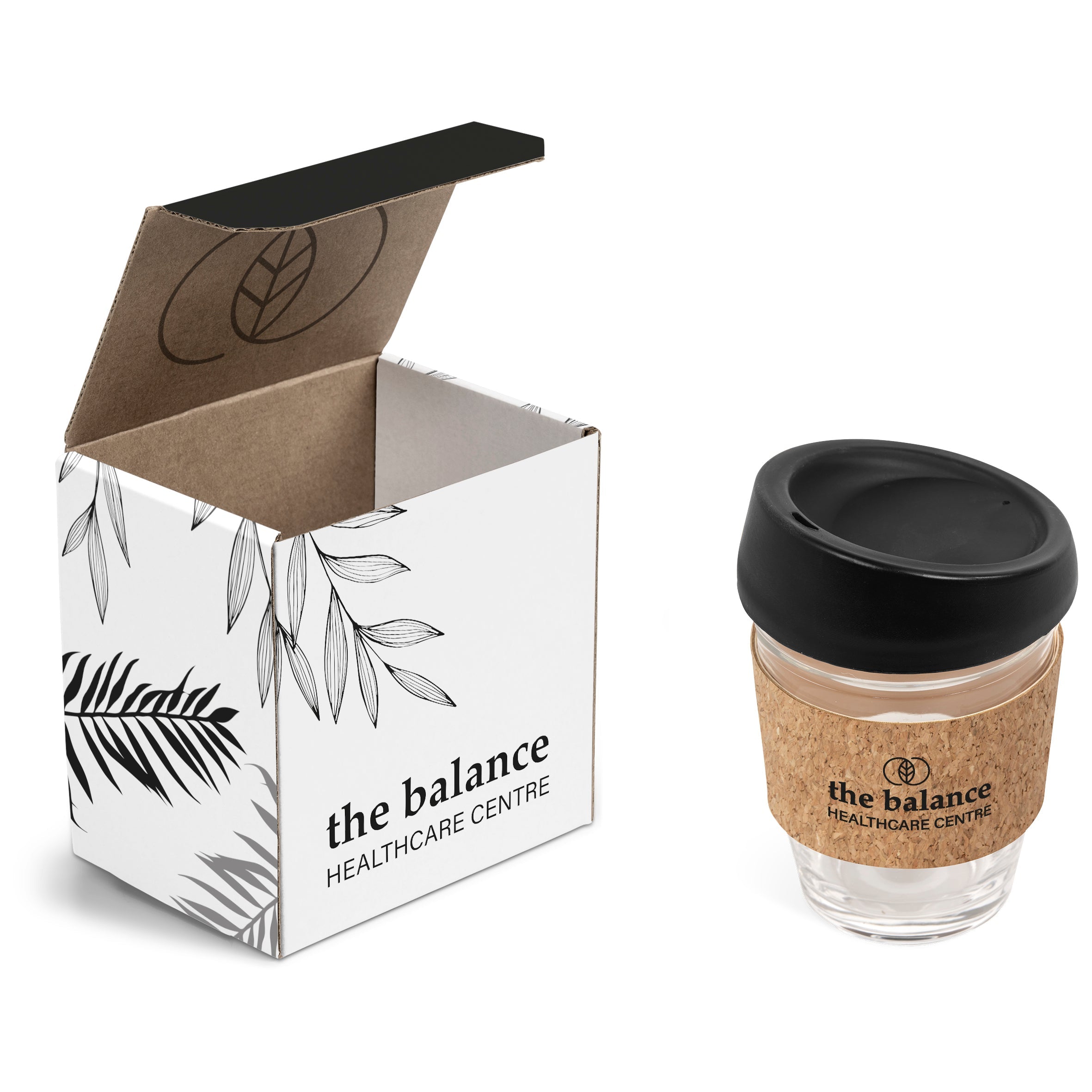 Kork Kup in Megan Custom Gift Box Black / BL
