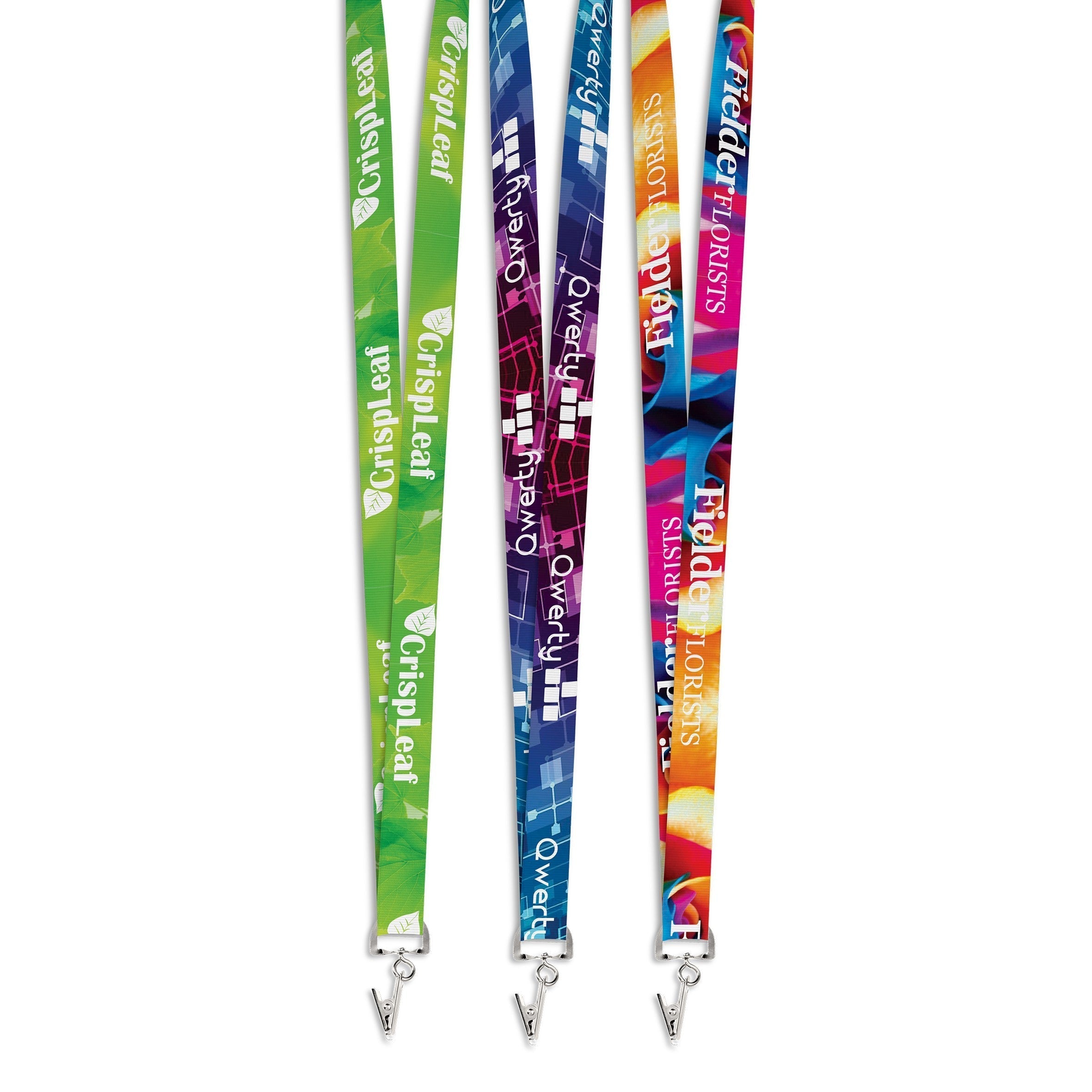 Petersham Lanyard With Crocodile Clip-