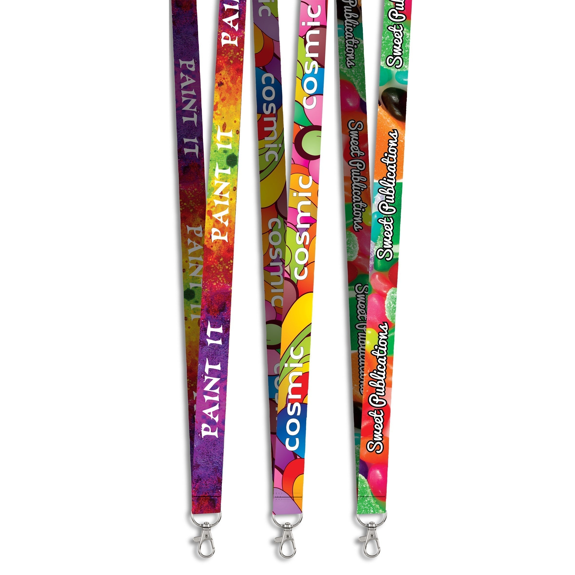 Satin Lanyard With Snap Clip-
