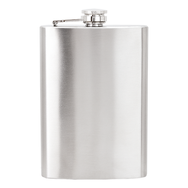 BW7679 - Hip Flask - 304 Stainless Steel Silver /