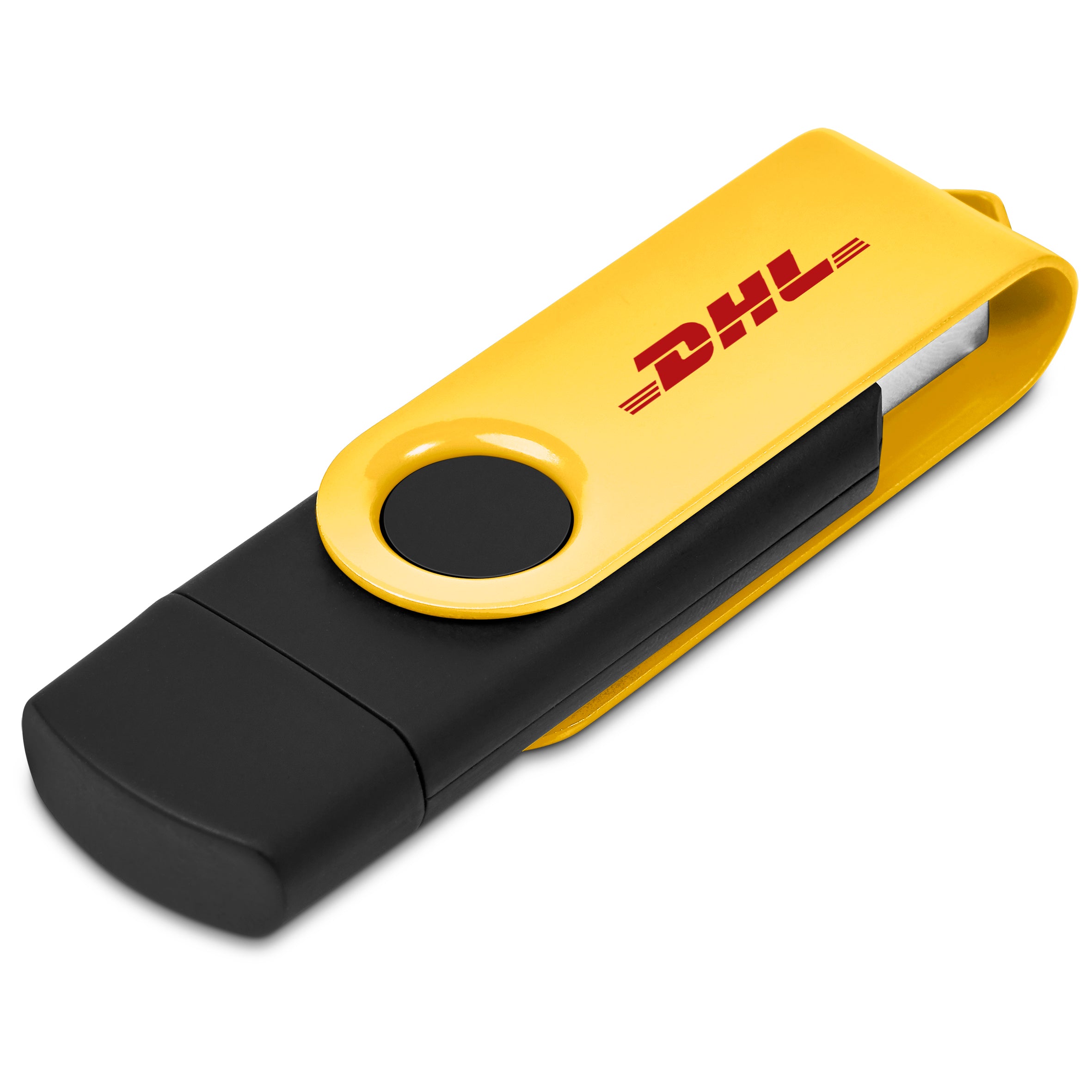 Shuffle Gyro Black Flash Drive – 8GB