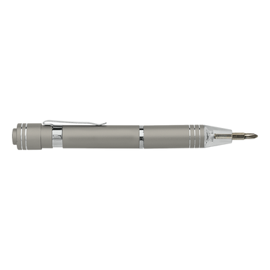 Pen Shaped Pocket Screwdriver with Light Grey / STD / Last Buy - Flashlights and Tools