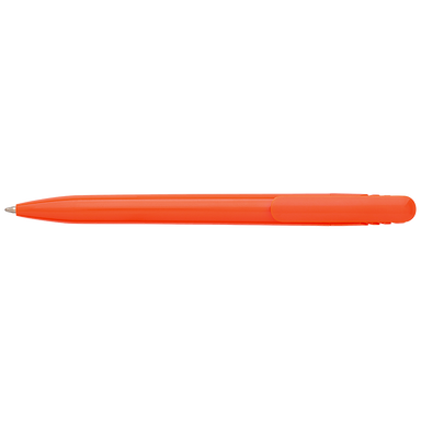 Solid Colour Ballpoint Pen with Matching Coloured Clip Orange / STD / Last Buy - Writing Instruments