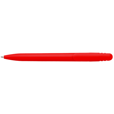 Solid Colour Ballpoint Pen with Matching Coloured Clip Red / STD / Last Buy - Writing Instruments