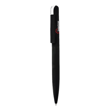 Chili Folk Twist Action Metal Ballpoint Pen Black / STD / Last Buy - Writing Instruments
