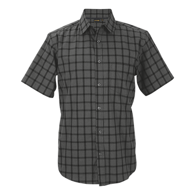 Enviro Lounge Shirt Short Sleeve (LO-ENV) Charcoal/Black / XL / Last Buy - Shirts-Corporate