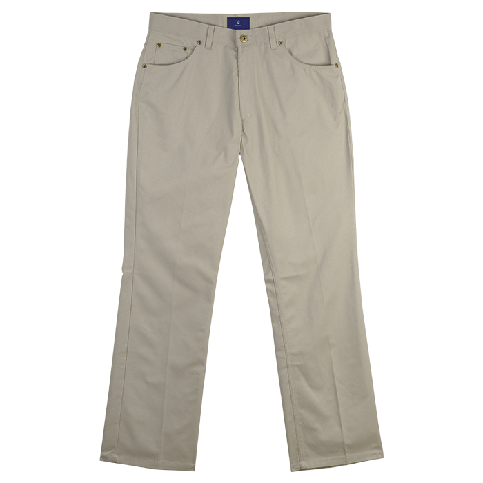 5 Pocket Chino Sandstone / 28 / Regular - Bottoms