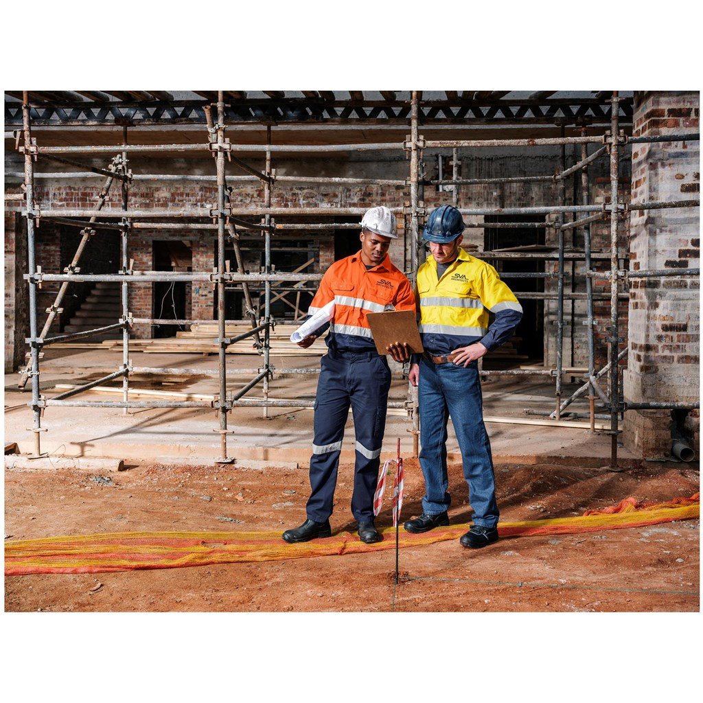 Vented Two-Tone Reflective Work Shirt