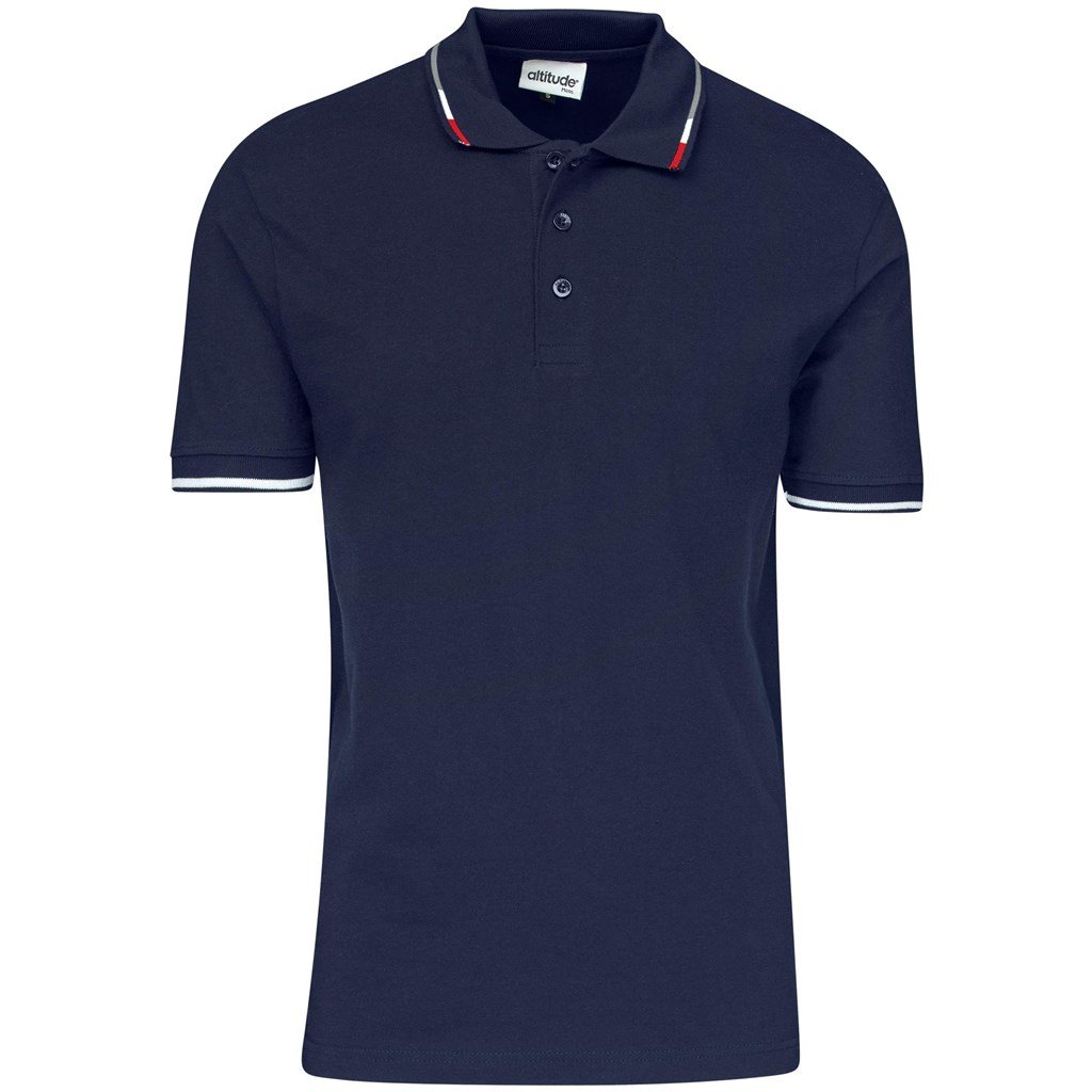 Mens Ash Golf Shirt - Grey