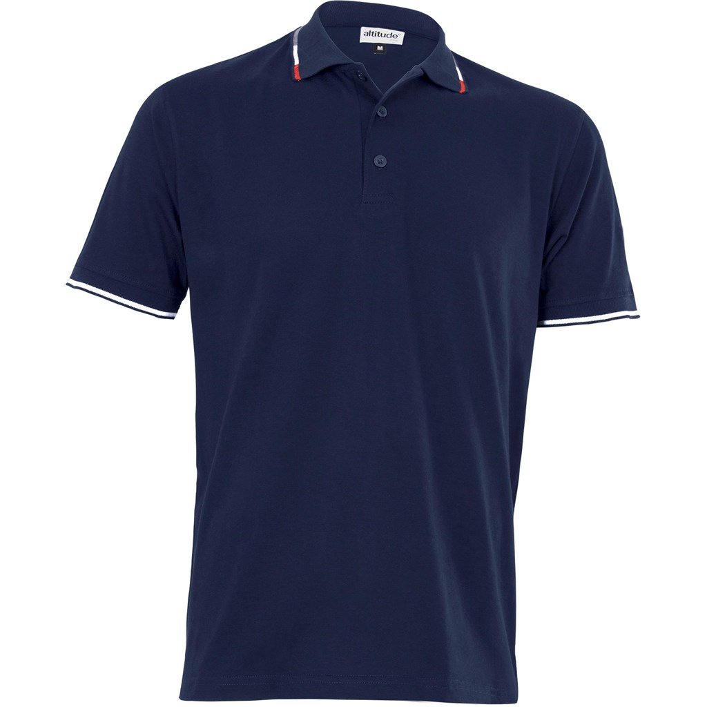 Mens Ash Golf Shirt - Grey