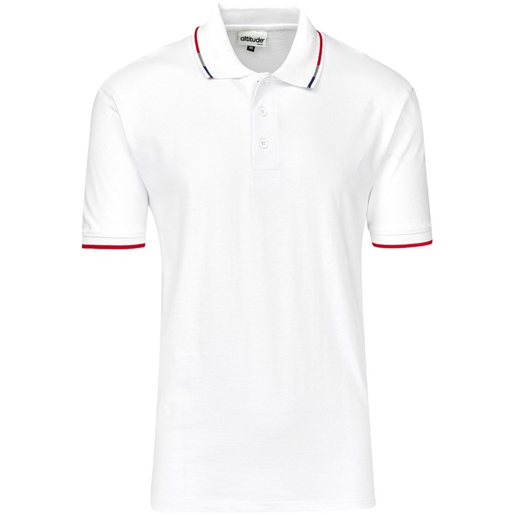 Mens Ash Golf Shirt - Grey