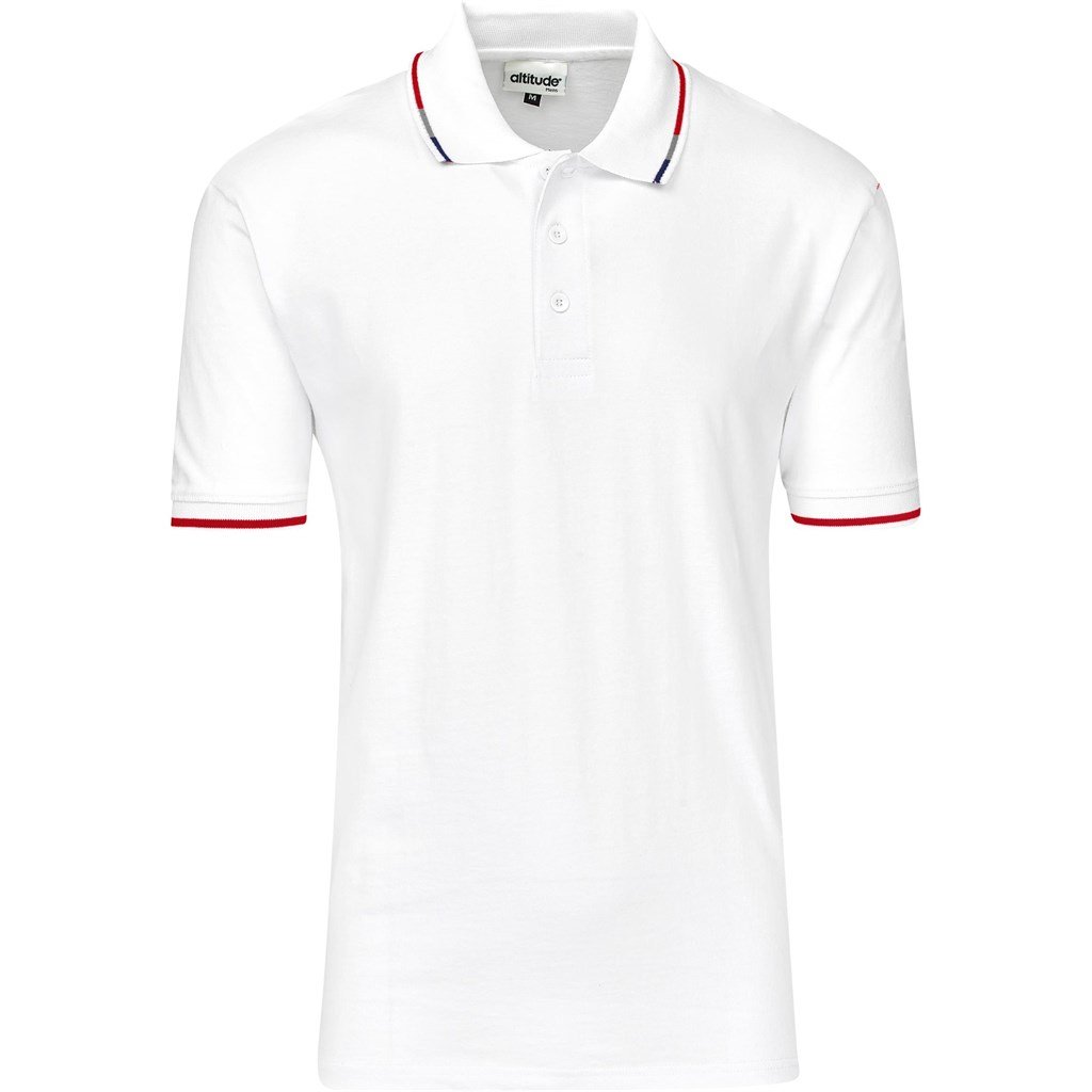 Mens Ash Golf Shirt - Grey