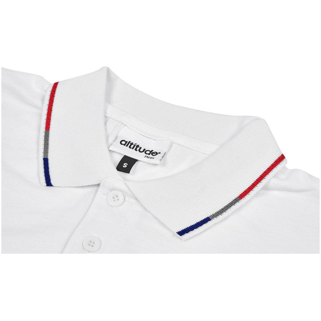 Mens Ash Golf Shirt - Grey