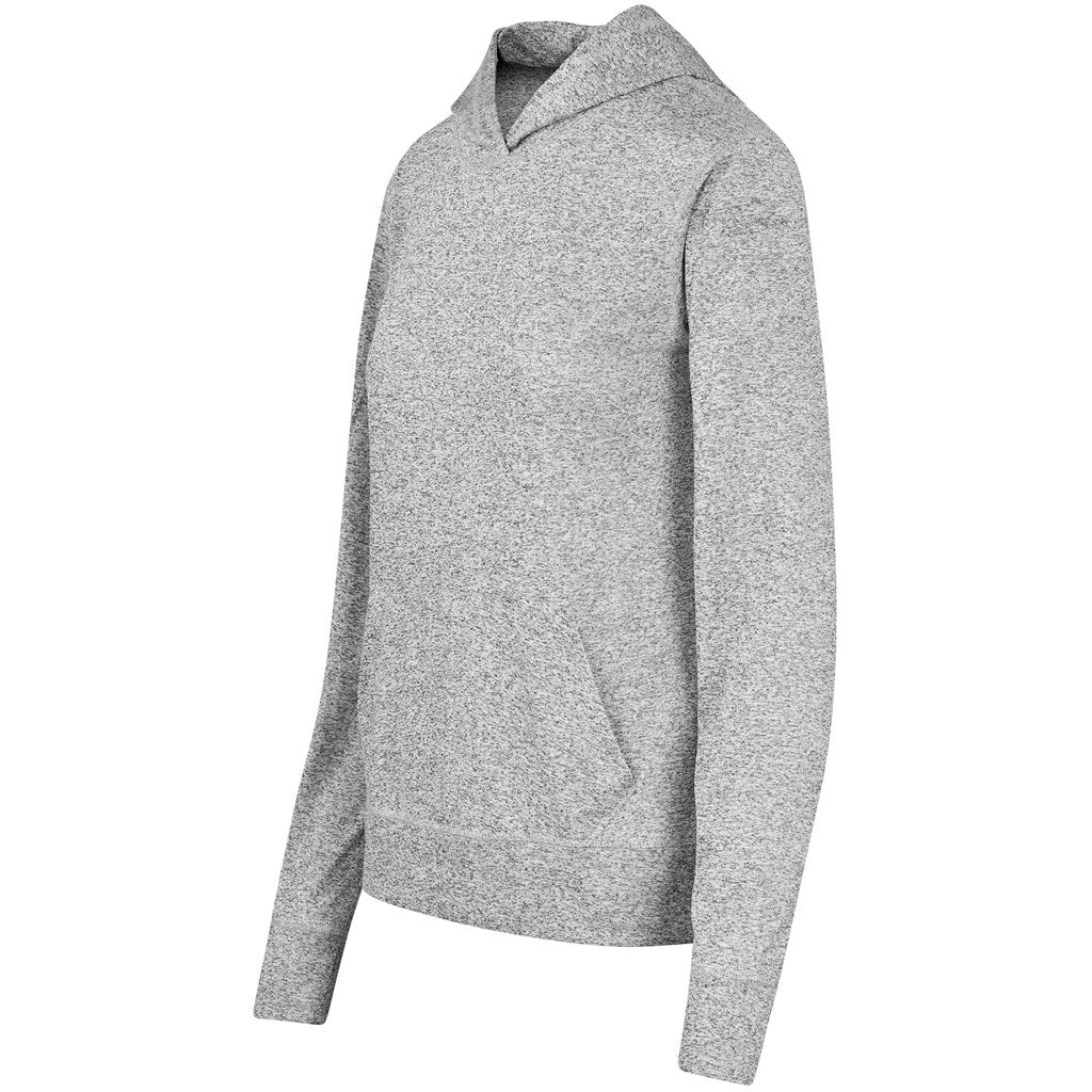 Ladies Fitness Lightweight Hooded Sweater - Red