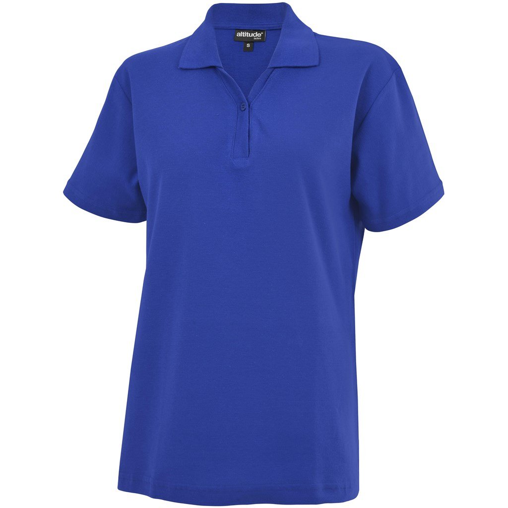 Ladies Melrose Heavyweight Golf Shirt  - Red