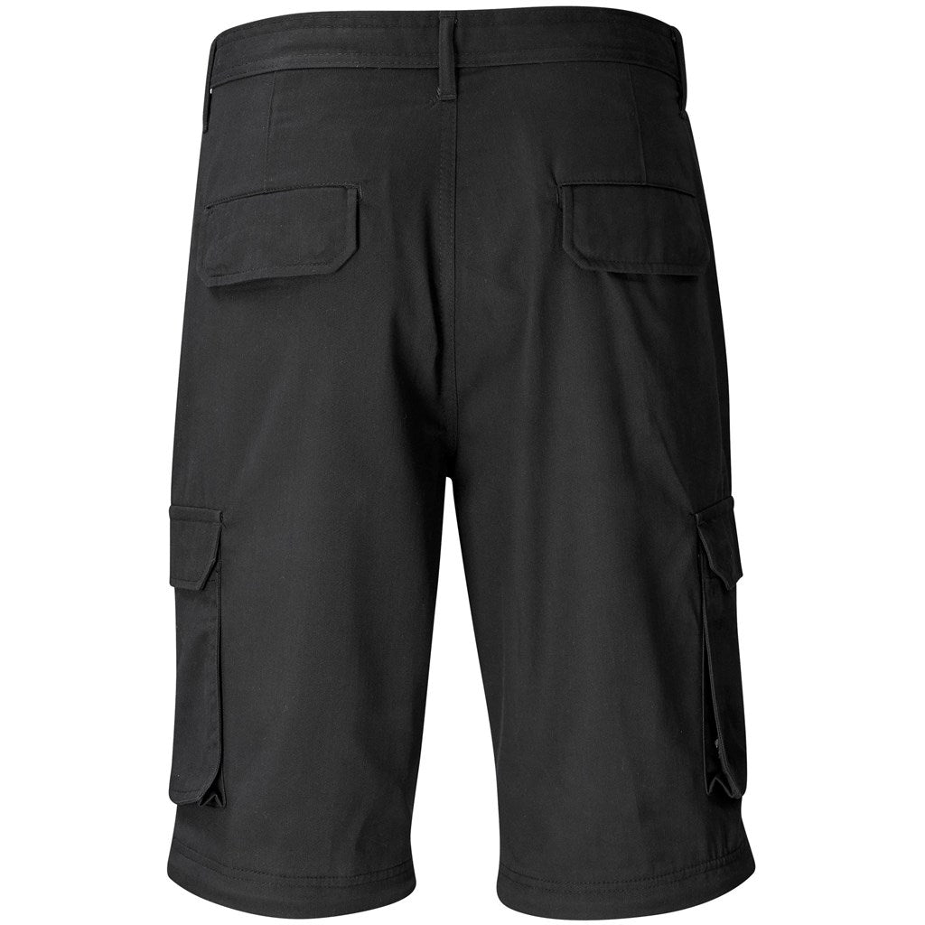 Mens Cargo Zip Off Pants  - Brown