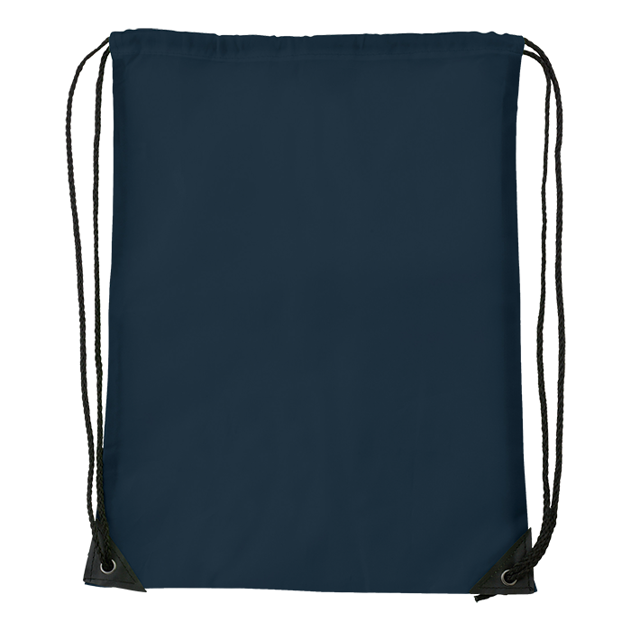 Drawstring Bag With Black Corners