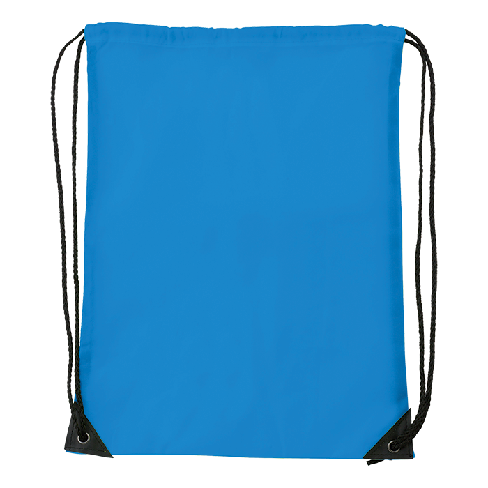 Drawstring Bag With Black Corners