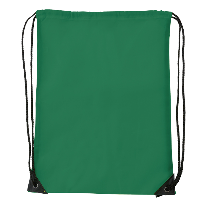 Drawstring Bag With Black Corners