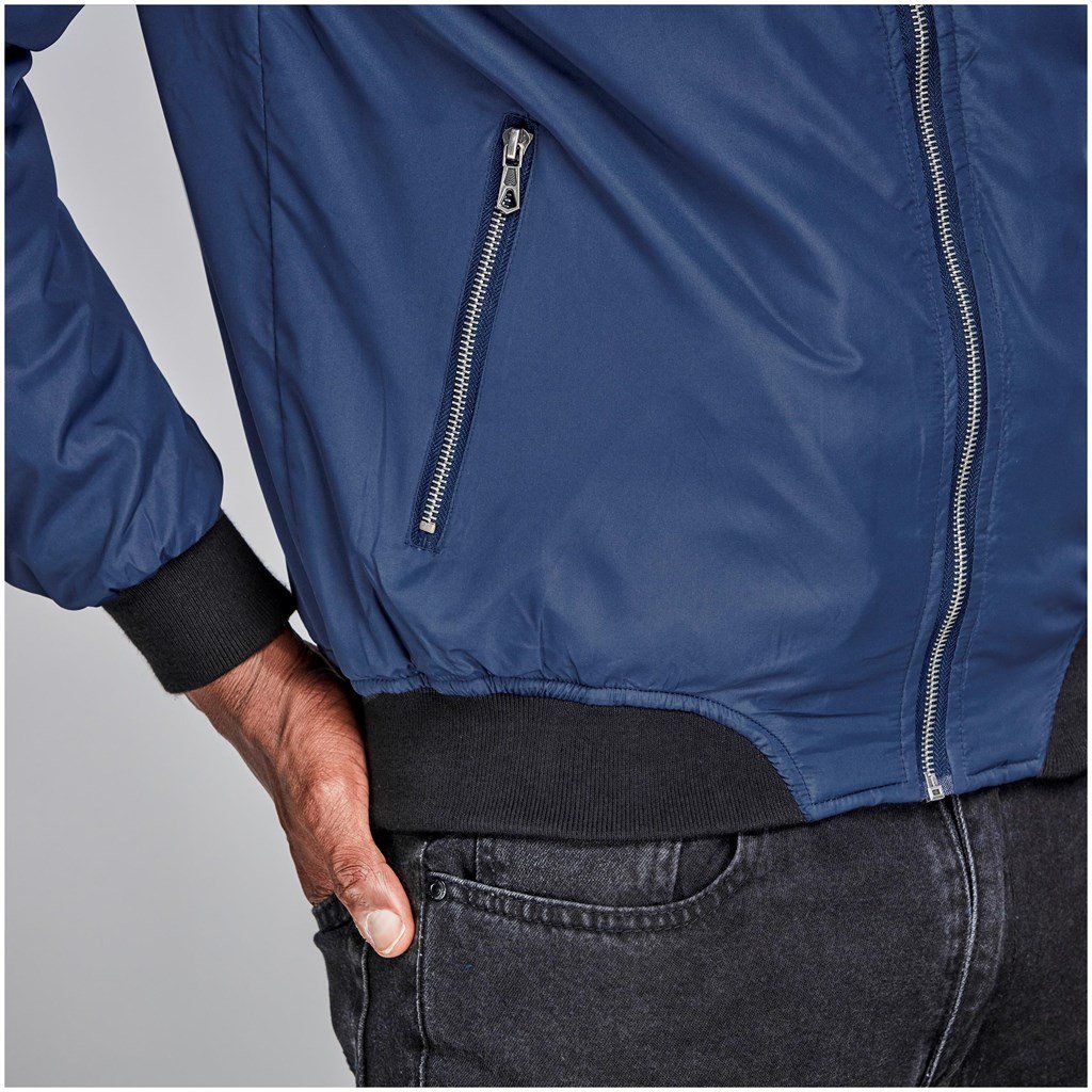 Mens Crusader Bomber Jacket - Black
