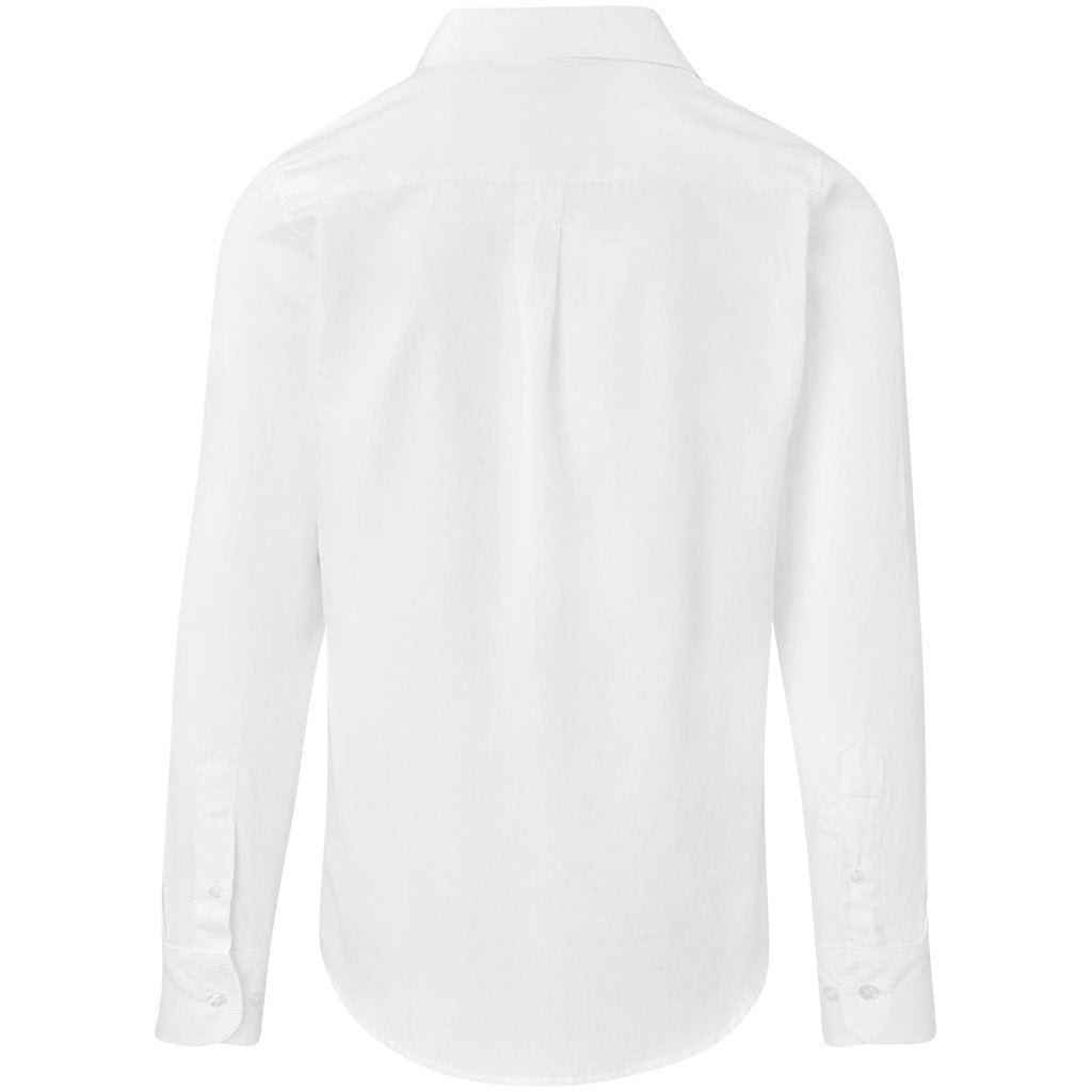Mens Long Sleeve Wallstreet Shirt - Navy