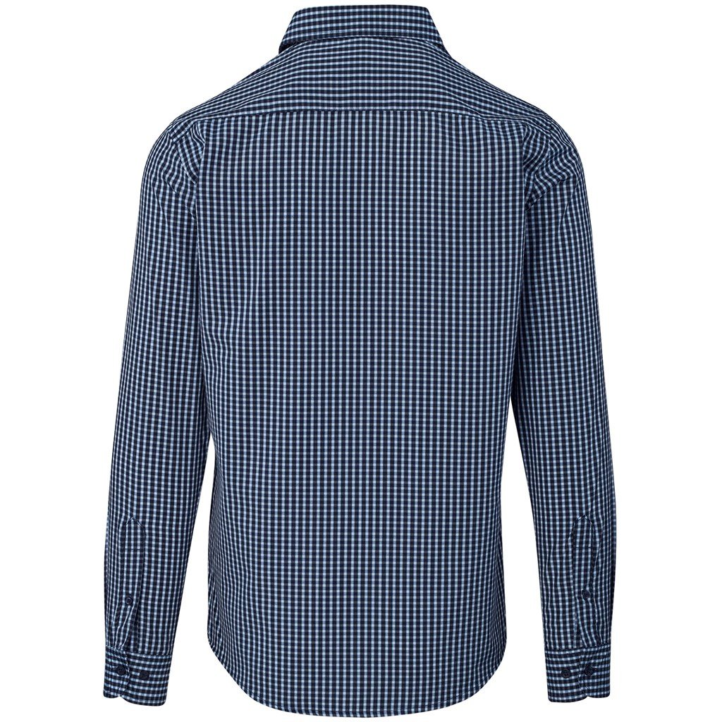 Mens Long Sleeve Kenton Shirt - Red