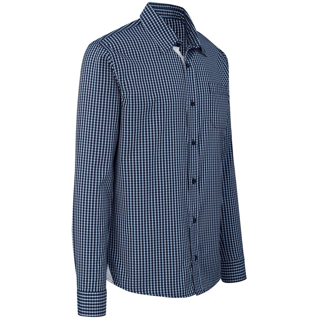 Mens Long Sleeve Kenton Shirt - Red