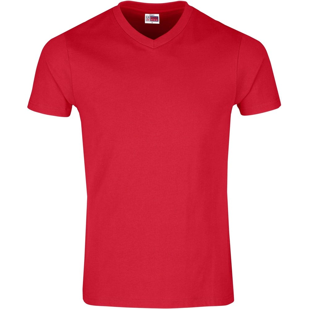 Mens Super Club 165 V-Neck T-Shirt - Lime