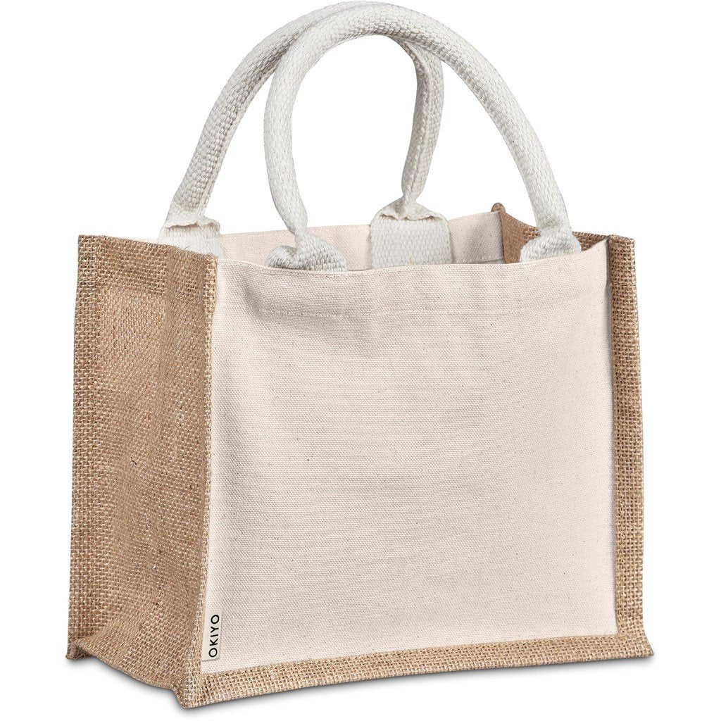 Chinsai Mini Jute & Cotton Gift Bag
