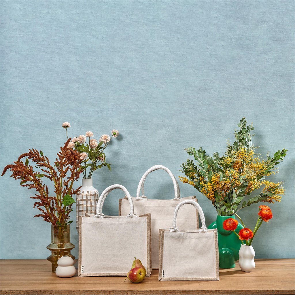 Chinsai Mini Jute & Cotton Gift Bag