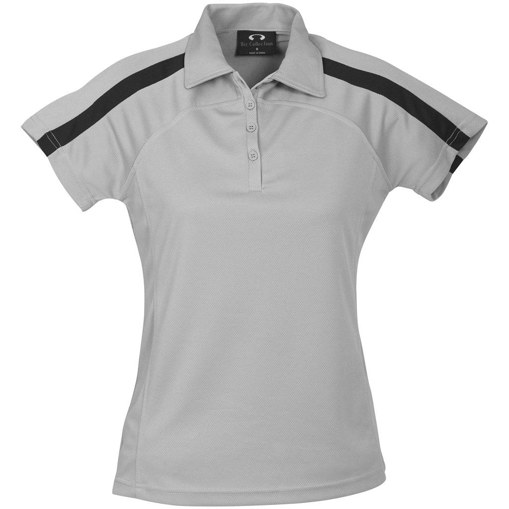 Ladies Monte Carlo Golf Shirt  - Grey