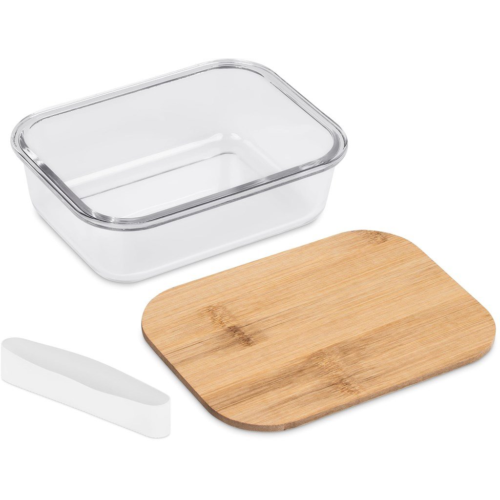 Moshi Glass & Bamboo Lunch Box