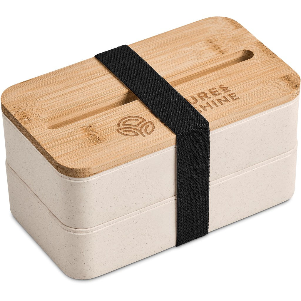Dura Wheat Straw & Bamboo Lunch Box Set