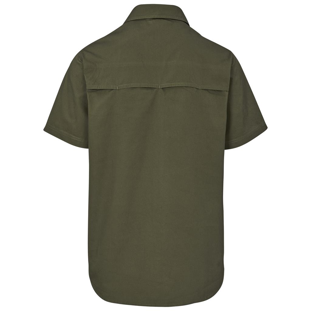 Mens Short Sleeve Mawenzi Twill Shirt